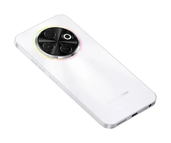 Смартфон Tecno spark 30c KL5n 4/128 GB білий (4894947051777) - фото 6