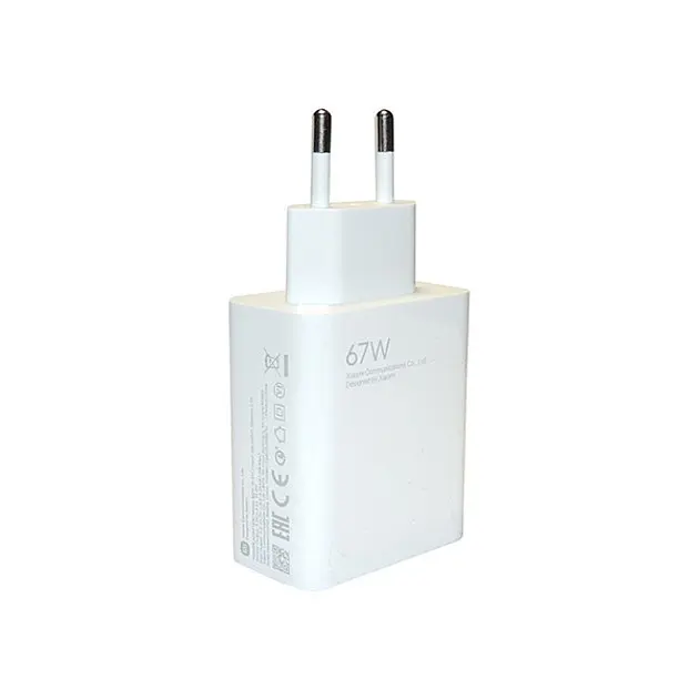 Мережевий зарядний пристрій Xiaomi MDY-12-ES 67W + USB-кабель Type-C 6A HC - фото 2