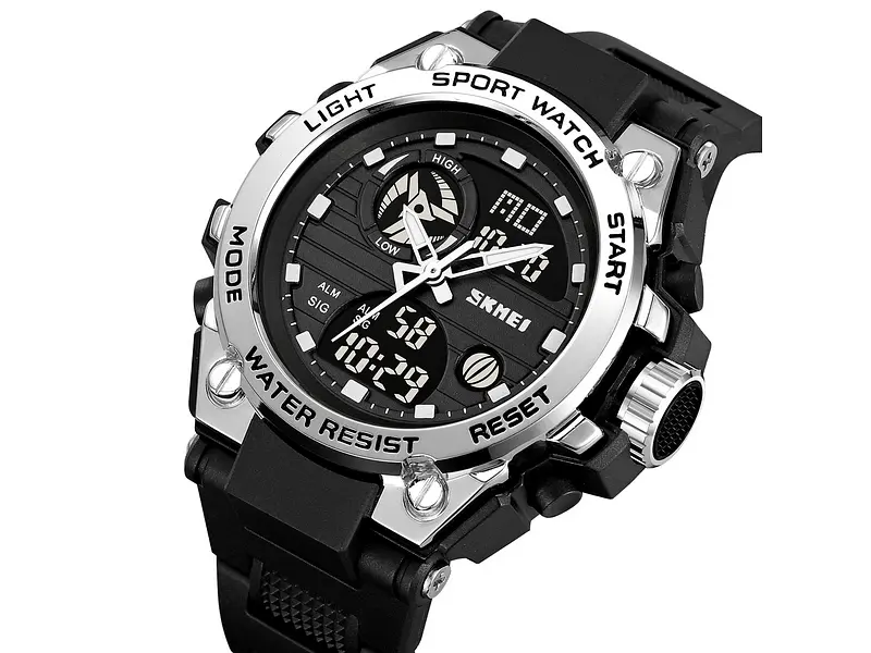 Чоловічий наручний годинник 2360BKSI Black-Silver Skmei acs0029964 - фото 4