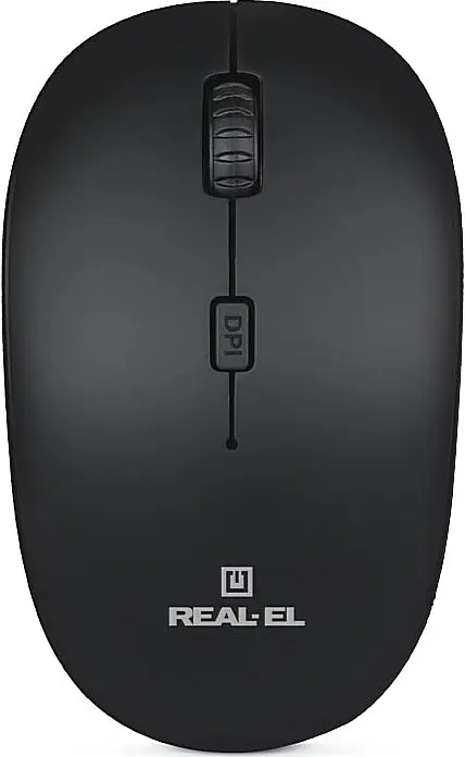 Миша REAL-EL RM-301 Wireless black - фото 5