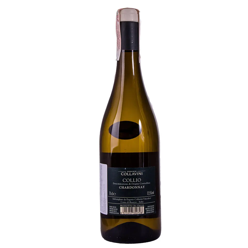 Вино Collavini Chardonnay Sassi Cavi DOC Collio, белое, сухое, 0,75 л - фото 2
