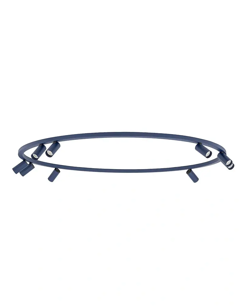 Люстра Nowodvorski 11953 Fourty Round GU10 R35 9x10W IP20 синяя - фото 2