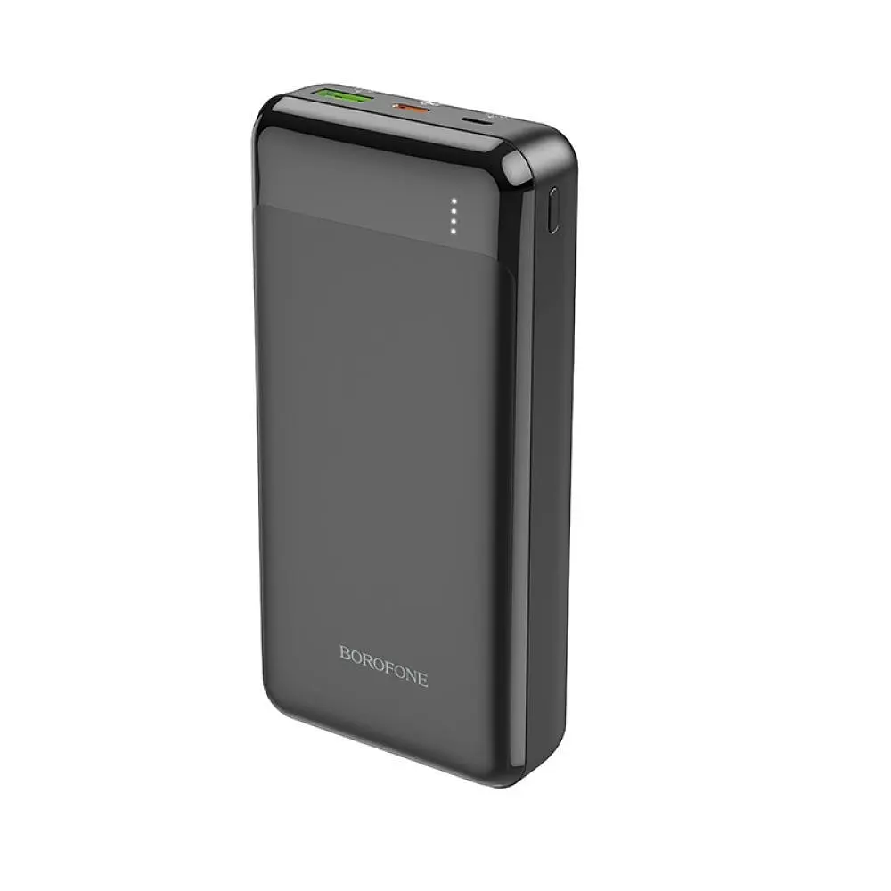 Повербанк Borofone BJ19A 20000 mAh, чорний, з адаптером 33W та кабелем Type-C - фото 5
