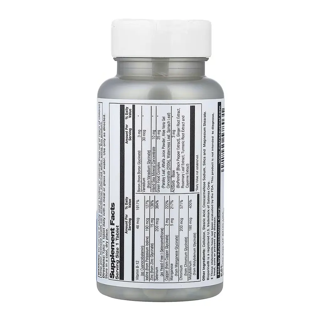 Комплекс мікроелементів Trace Minerals - 30 tabs - фото 2