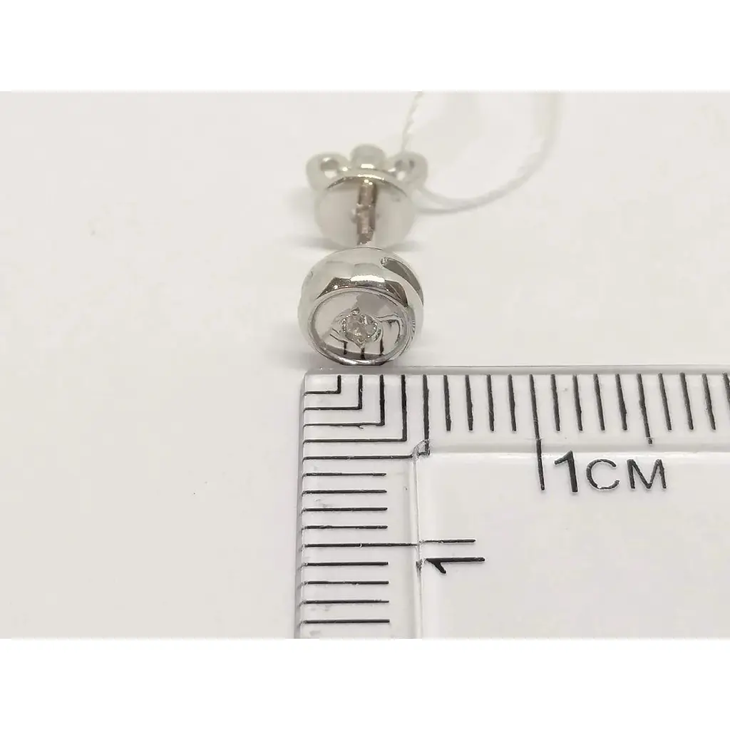 Золотые серьги-пуссеты Империя золота. СП132БИ - фото 3