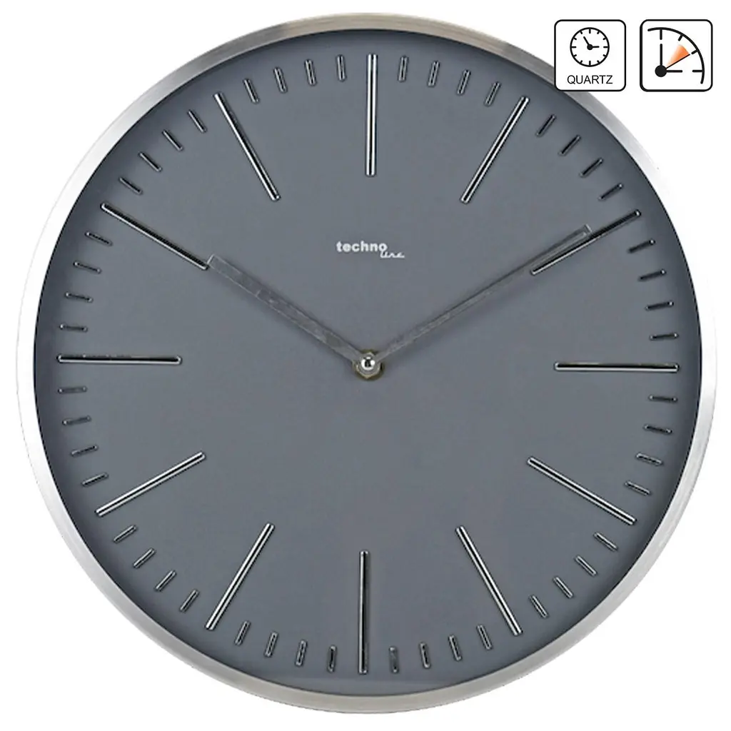 Настінний годинник Technoline WT7215 Grey (WT7215) - фото 3