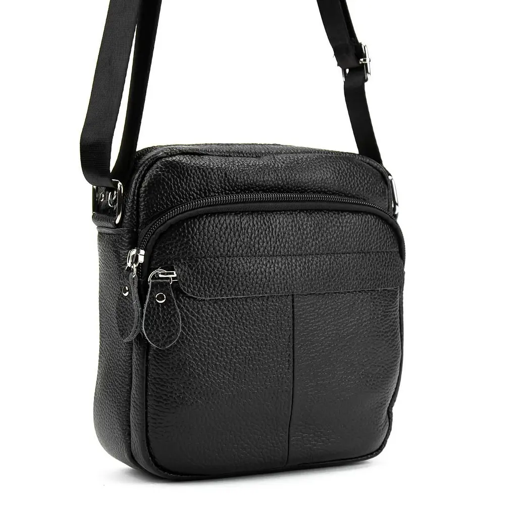 Шкіряний невеликий месенджер Tiding Bag M56-0082A - фото 3