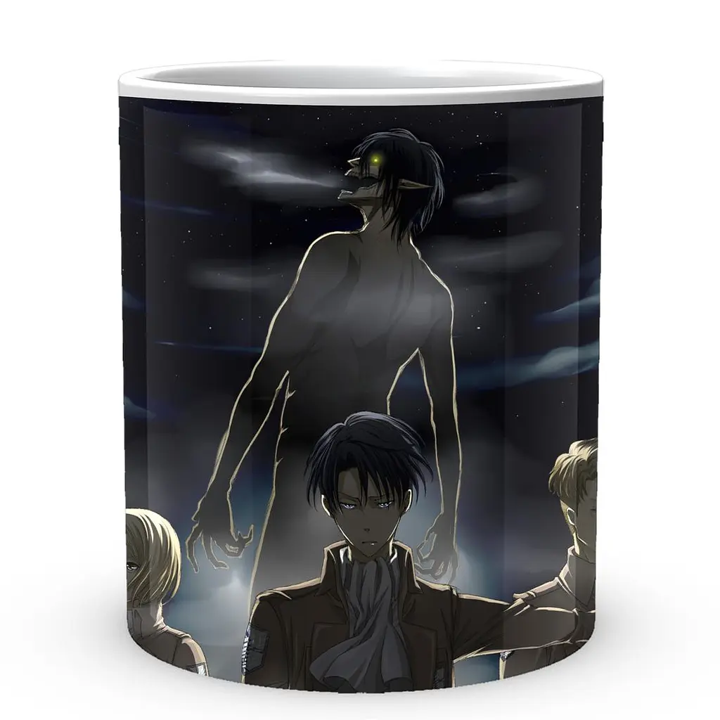 Кружка GeekLand Attack on Titan Атака Титани AOT 002.17 330 мл белая - фото 2