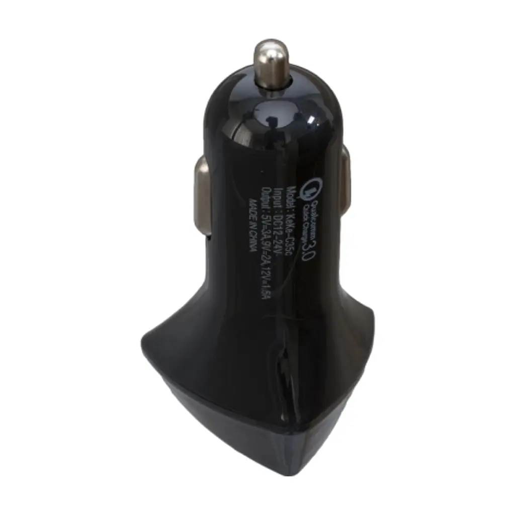Зарядний пристрій Patron USB QC3.0 3A black (PN-QC3-CAR-B) - фото 4