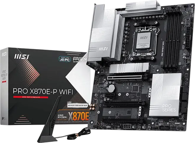 Материнська плата MSI Pro X870E-P Wi-Fi Socket AM5 (PRO X870E-P WIFI) Б/В - фото 3