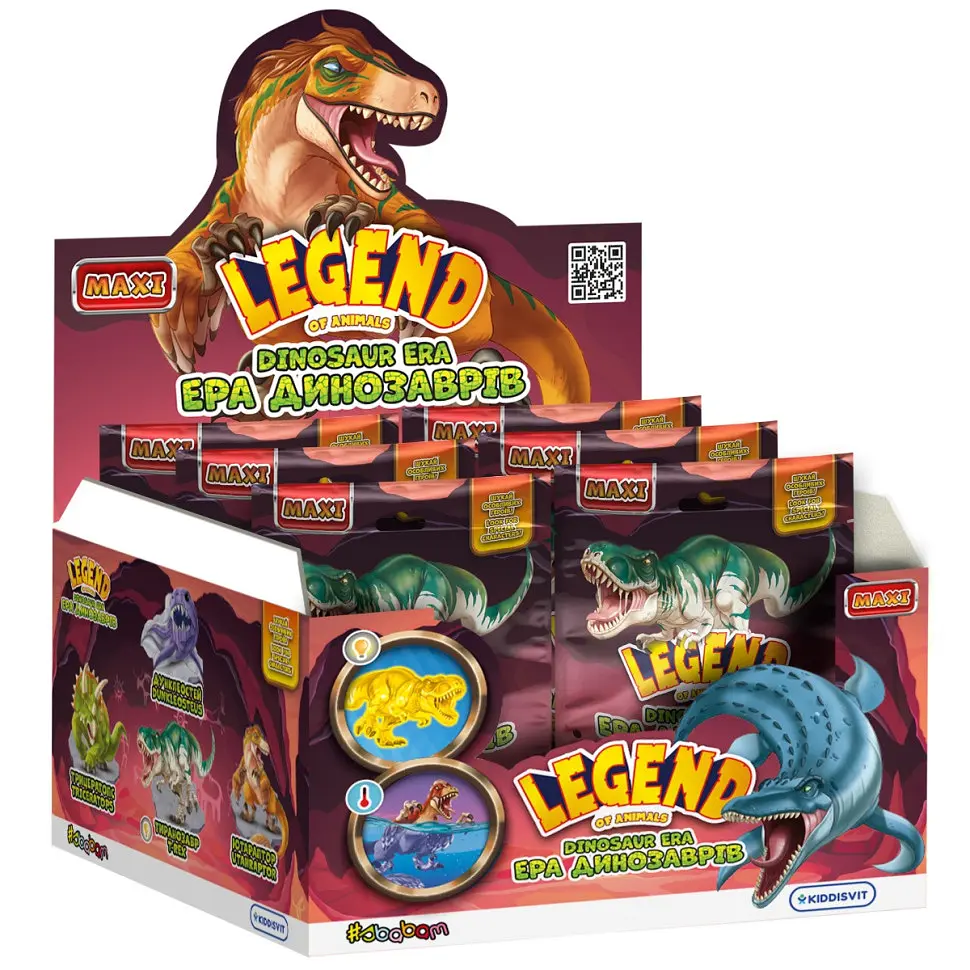 Стретч-іграшка Elastikorps у вигляді тварини #sbabam "Ера Динозаврів" 23/CN25 іграшка-сюрприз - фото 3