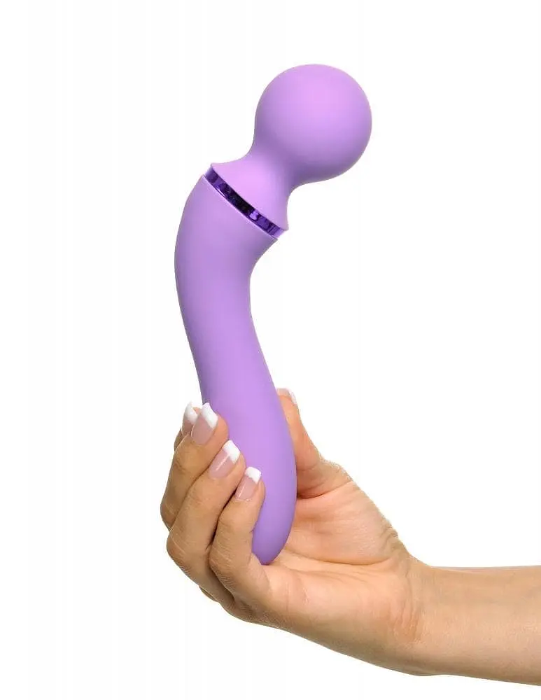 Вібратор Pipedream Duo Wand Massage-her, 9.2х4.3 см - фото 8