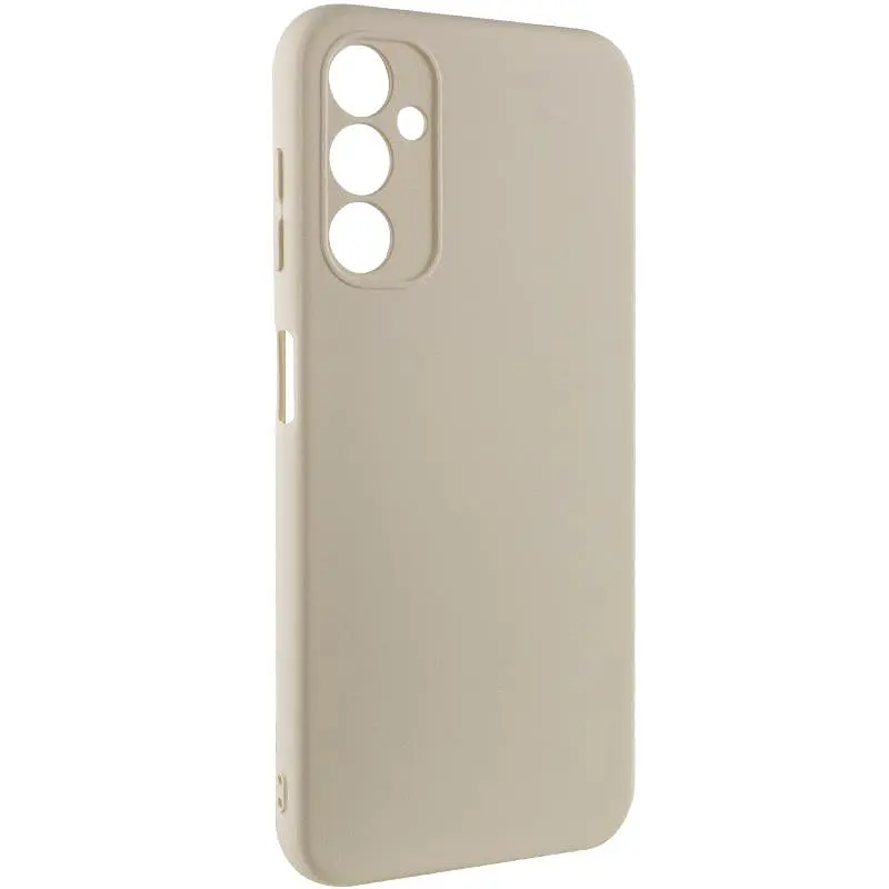 Чохол TPU GETMAN Liquid Silk Full Camera для Samsung Galaxy M34 5G Пісочний / Sand - фото 2
