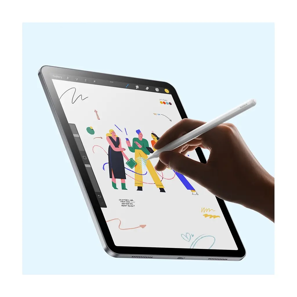 Стилус Baseus Smooth Writing 3 Wireless Charging Stylus Active White (P80080806213-00) - фото 6