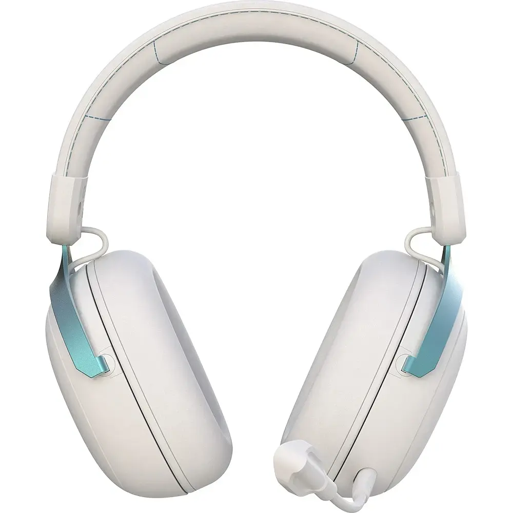 Навушники Bluetooth Stereo GamePro Asgard Freya Pro White/Blue (HSW201WB) UA - фото 2