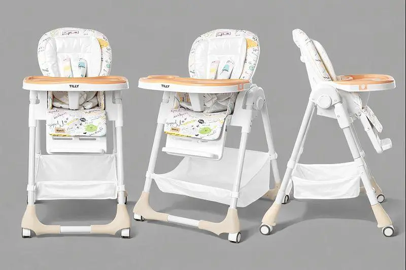 Стул для кормления BABY TILLY Bistro T-641/2 Beige /1/ - фото 2