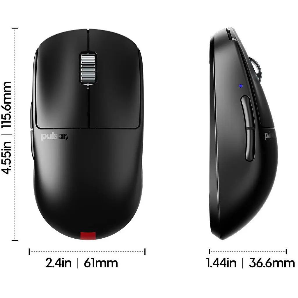 Миша Pulsar X2 V3 eS Mini Black (PX23ES11) [156852] - фото 5