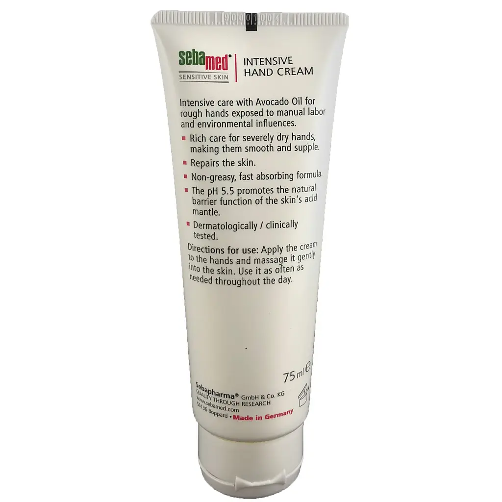 Крем Sebamed Sensitive Skin для рук інтенсивний, 75 мл - фото 2