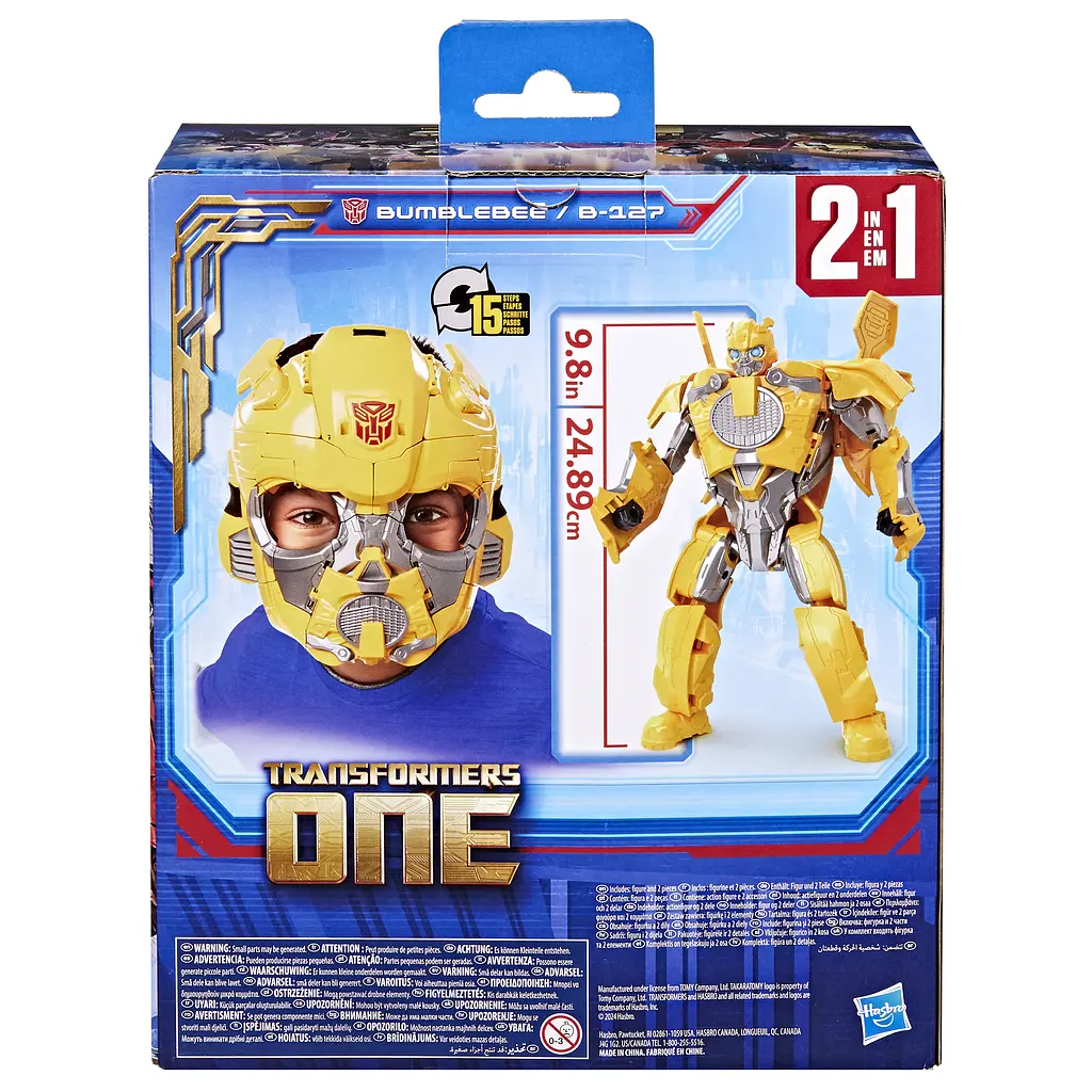 Іграшка маска-трансформер Hasbro Transformers One Bubmblebee B-127 (F9181) - фото 16