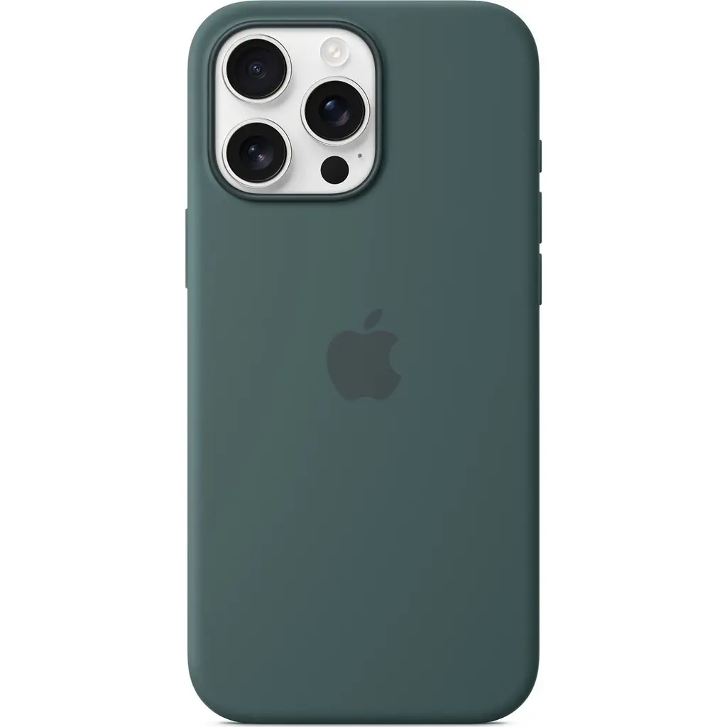 Чохол Apple Silicone Case with MagSafe для iPhone 16 Pro Max Lake Green (MA7V4ZM/A) [116160] - фото 3
