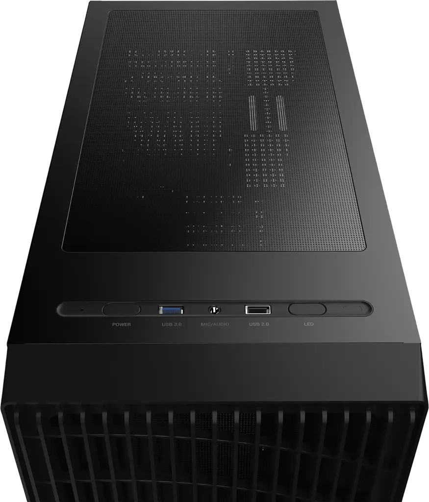 Корпус Ocypus Gamma C70 Black (GAMMA-C70-BKG000XX-GL) - фото 3