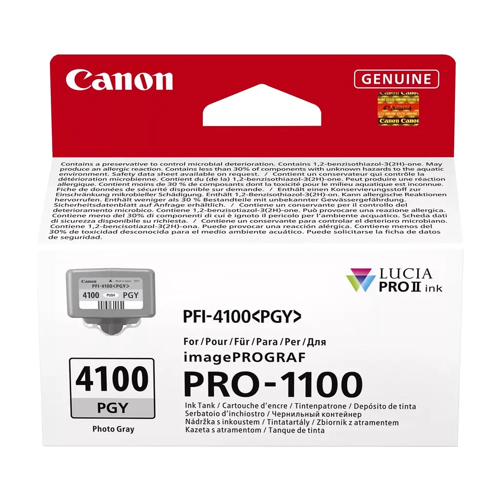 Картридж Canon PFI-4100 Photo Gray (6784C001)