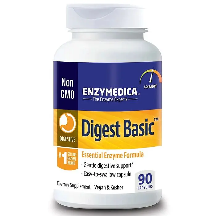Натуральна добавка Enzymedica Digest Basic, 90 капсул