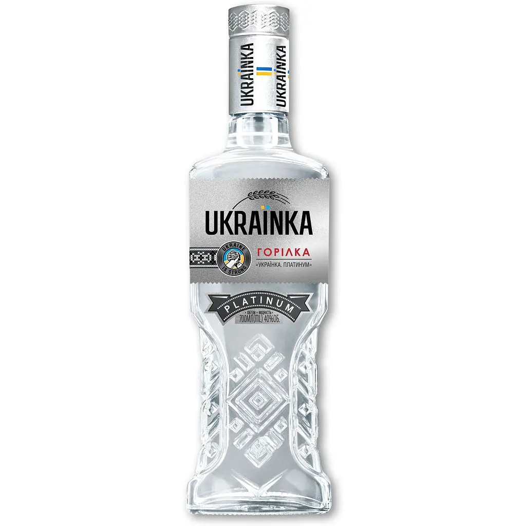 Уцінка. Горілка Ukrainka Platinum 0.7 л