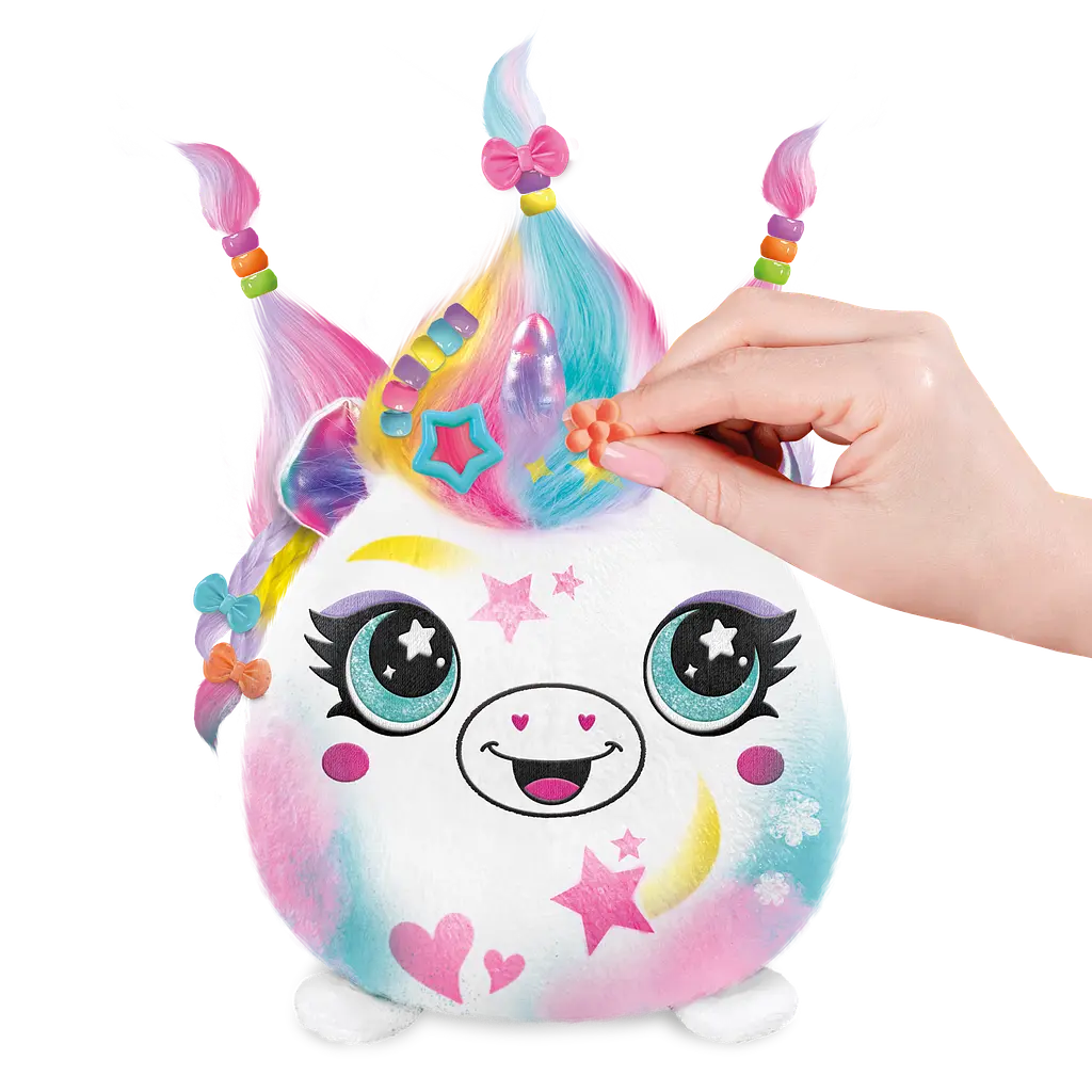 Набір DIY AIRBRUSH PLUSH - Hair'iffic "Зроби зачіску - Принцеса" з іграшковим аерографом CanalToys Art.AIR040/1 - фото 10