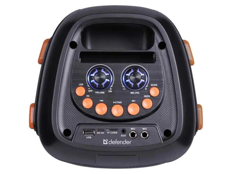 Портативна колонка Defender Boomer 25 Black (65425) - фото 9