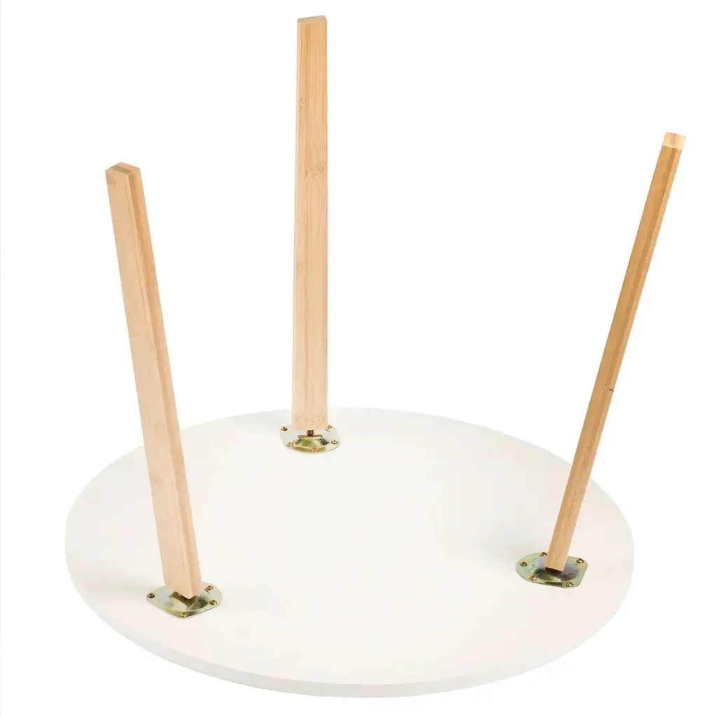 Кавовий столик Supretto бамбуковий білий (91820001) - фото 2