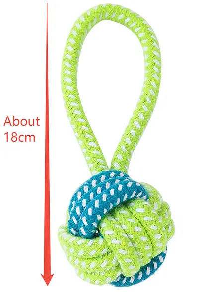 Жувальна іграшка-канат для собак Derby Braided Dog Rope Toy - фото 3