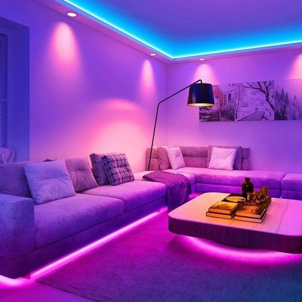 Світлодіодна стрічка Eurolamp Smart (LED/SET-5M/RGB) - фото 4