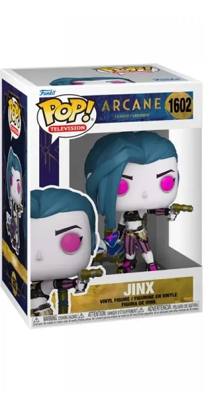Фигурка Funko Pop Аркейн Джинкс Arcane Jinx 10 см FP A J 1602 - фото 3