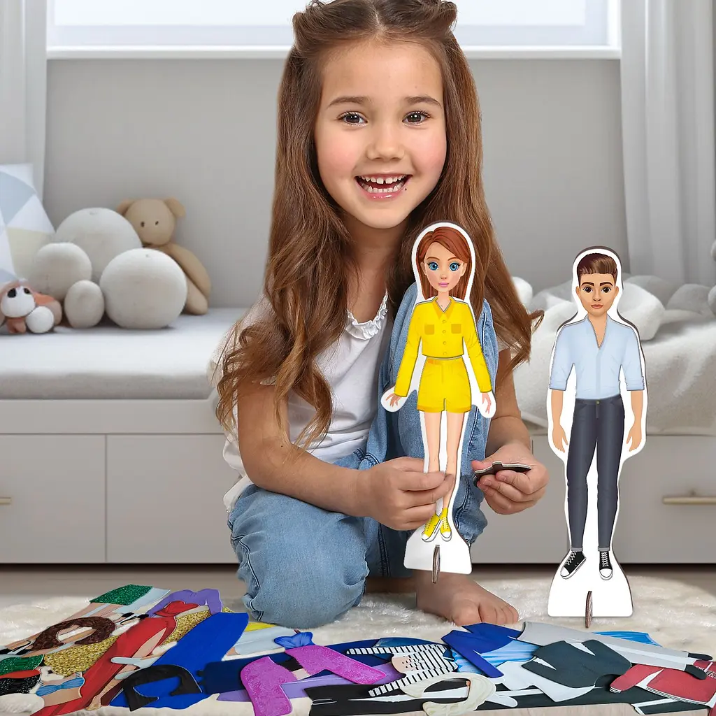 Гра магнітна Magdum Magnetic dolls (ML4032-09 EN) - фото 6