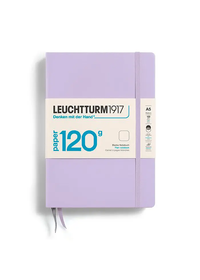 Блокнот Leuchtturm1917 120G Edition Середній Lilac Чисті аркуші (370337) - фото 7