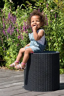 Стіл-бар Keter Cool Stool пластик антрацит - фото 8