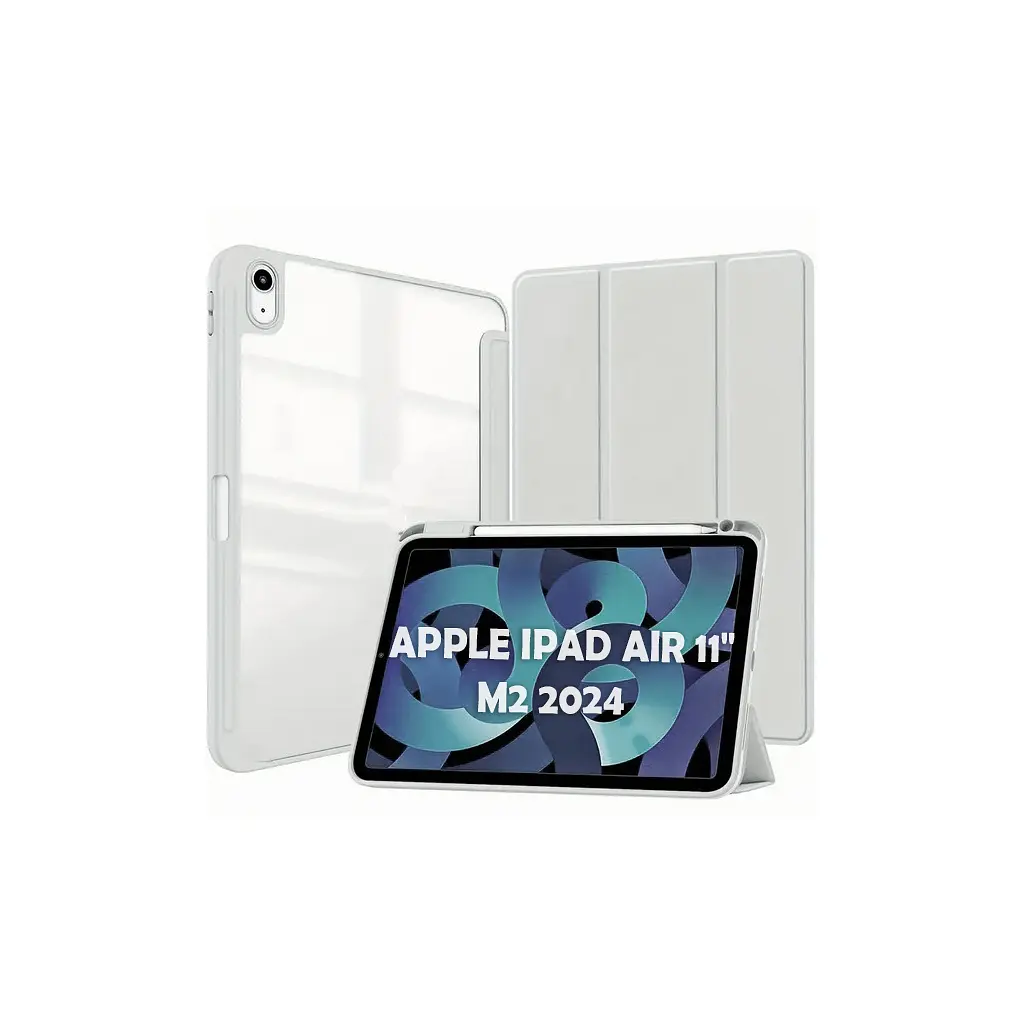 Чохол до планшета BeCover Soft Edge TPU Apple iPad Air 11" M2/M3 (2024/2025) Gray (711705) - фото 2