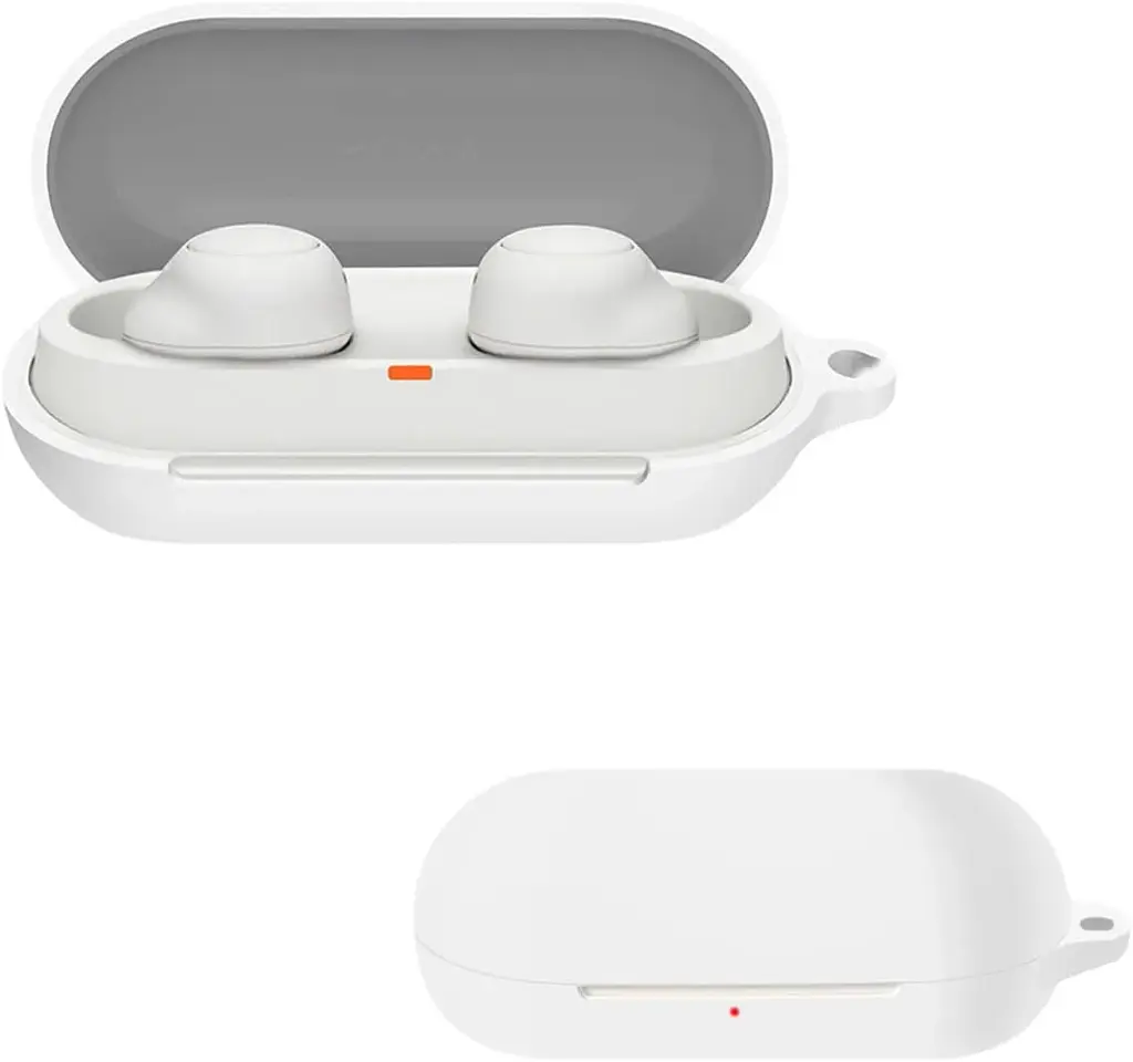 Чохол для навушників BeCover Silicon для Sony WF-C700N White (712034) - фото 2