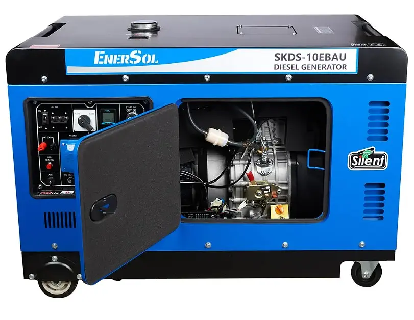 Генератор дизельный EnerSol 9/10 кВт SKDS-10EBAU - фото 2