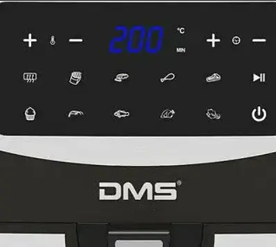 Багатофункціональна піч DMS HF-7S XXXL з духовкою 1800 Вт система Air Fryer функція гаряче повітря - фото 5