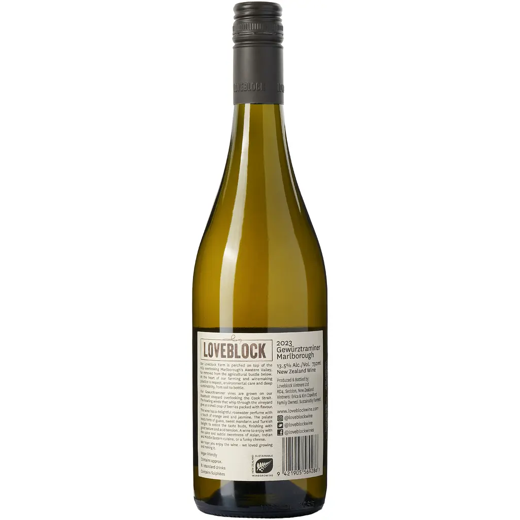 Вино Loveblock Gewurztraminer біле напівсухе 13.5% 0.75 л - фото 4