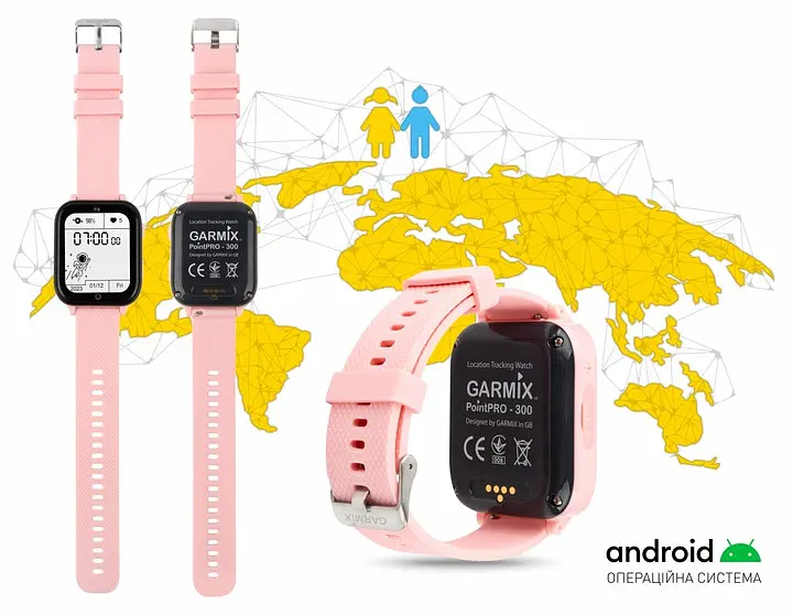 Смарт-годинник GARMIX PointPro-300 Pink (GMXPP300-P) (UA UCRF) - фото 3
