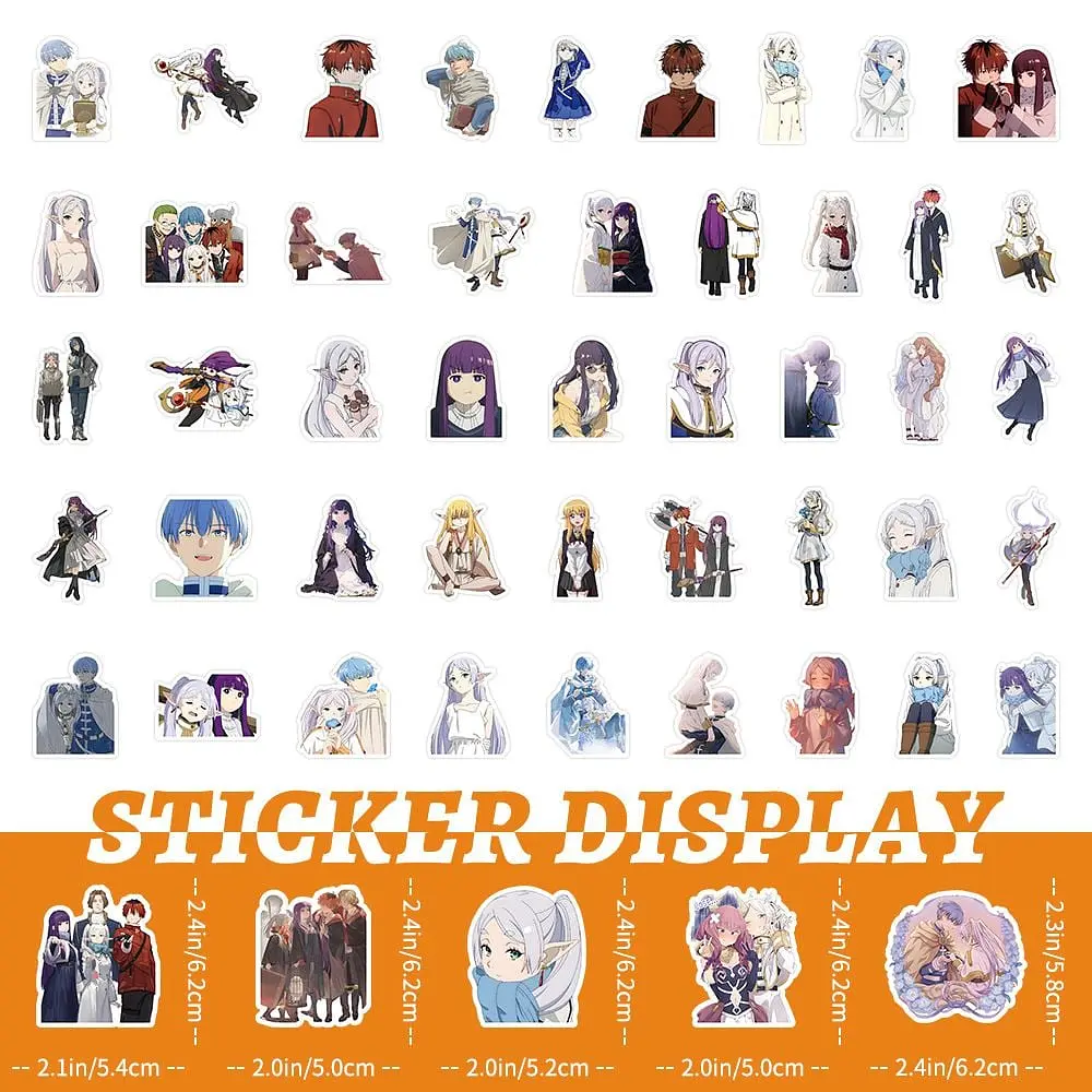 Стикерпак GeekLand Frieren 50 штук - фото 3