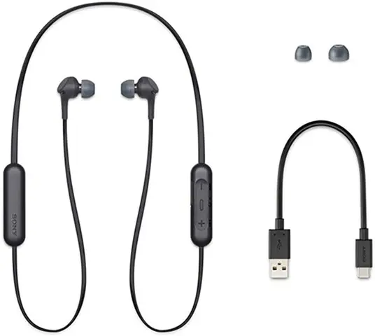 Навушники Sony WI-XB400 In-ear Wireless Mic Black (WIXB400B.CE7) - фото 3