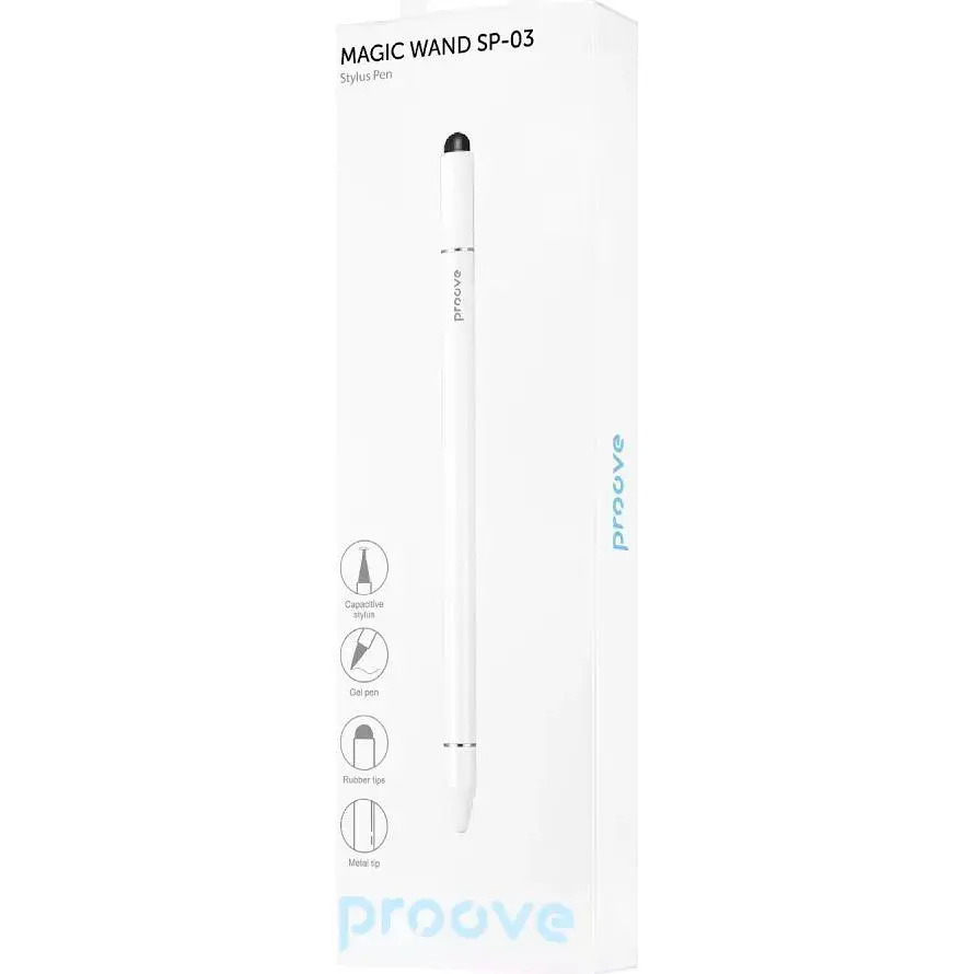 Стилус Proove Stylus Magic Wand SP-03 White (STS300000002) [100910] - фото 4