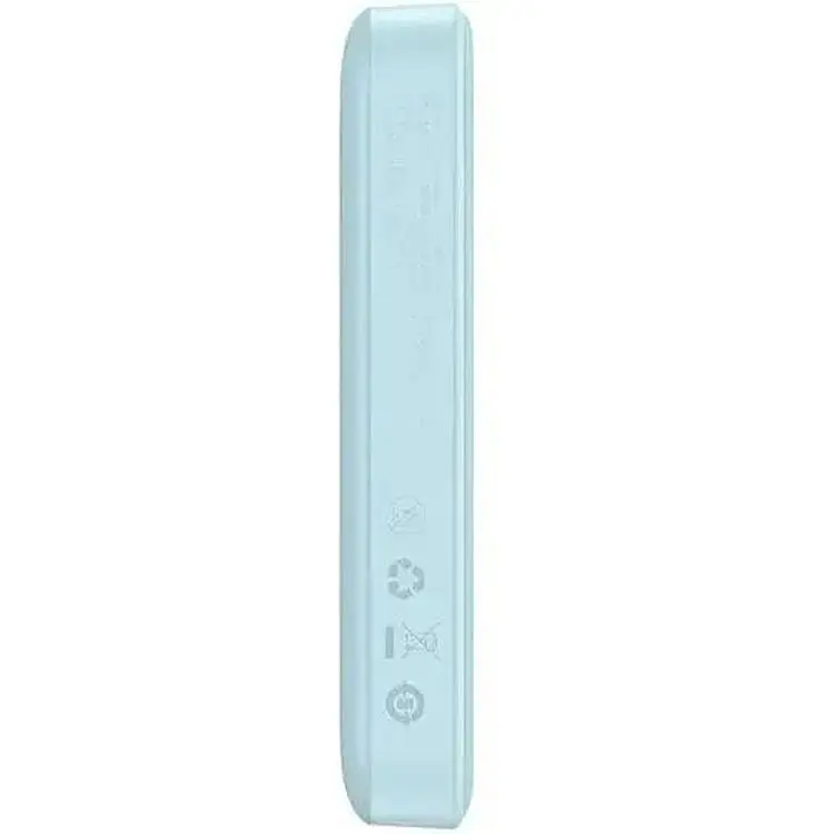 Портативна батарея Baseus Magnetic Mini Wireless Quick Charging 10000 mAh 20W PPCX110103 Blue - фото 7