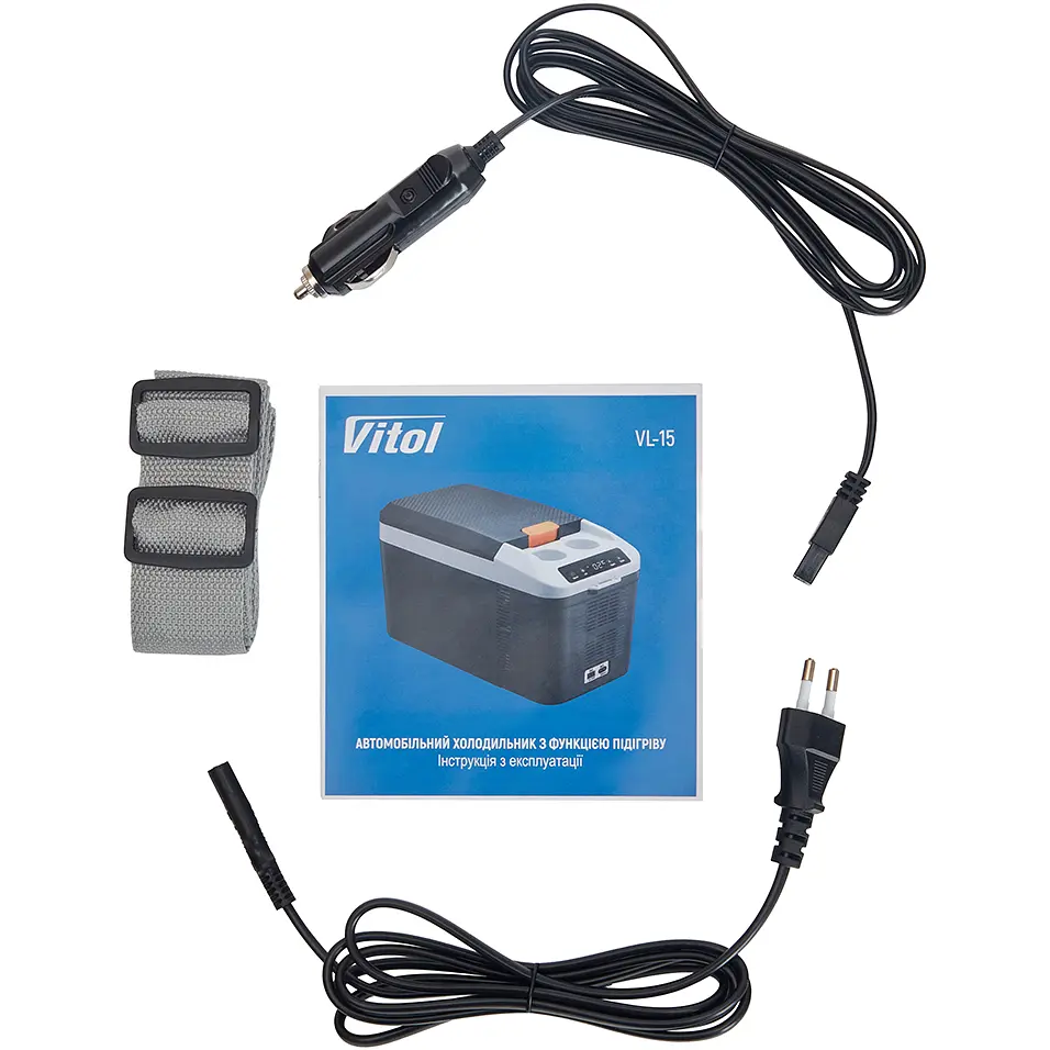 Автохолодильник Vitol термоелектричний 220V 15 л (VL-15) - фото 7