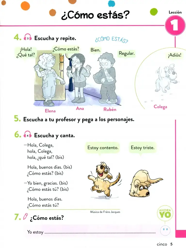 Colega vuelve 1. Pack alumno (Libro + Ejercicios + Láminas) - фото 6