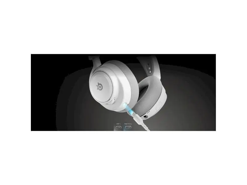 Навушники з мікрофоном SteelSeries Arctis Nova 7X Wireless Gen 2 White (61759) - фото 5